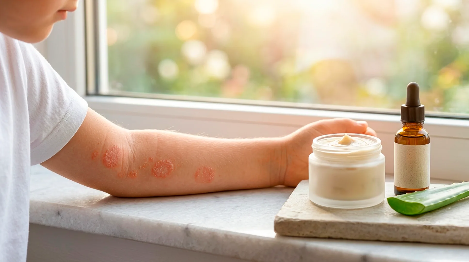 Psoriasis infantil: causas, síntomas y consejos naturales para aliviarla