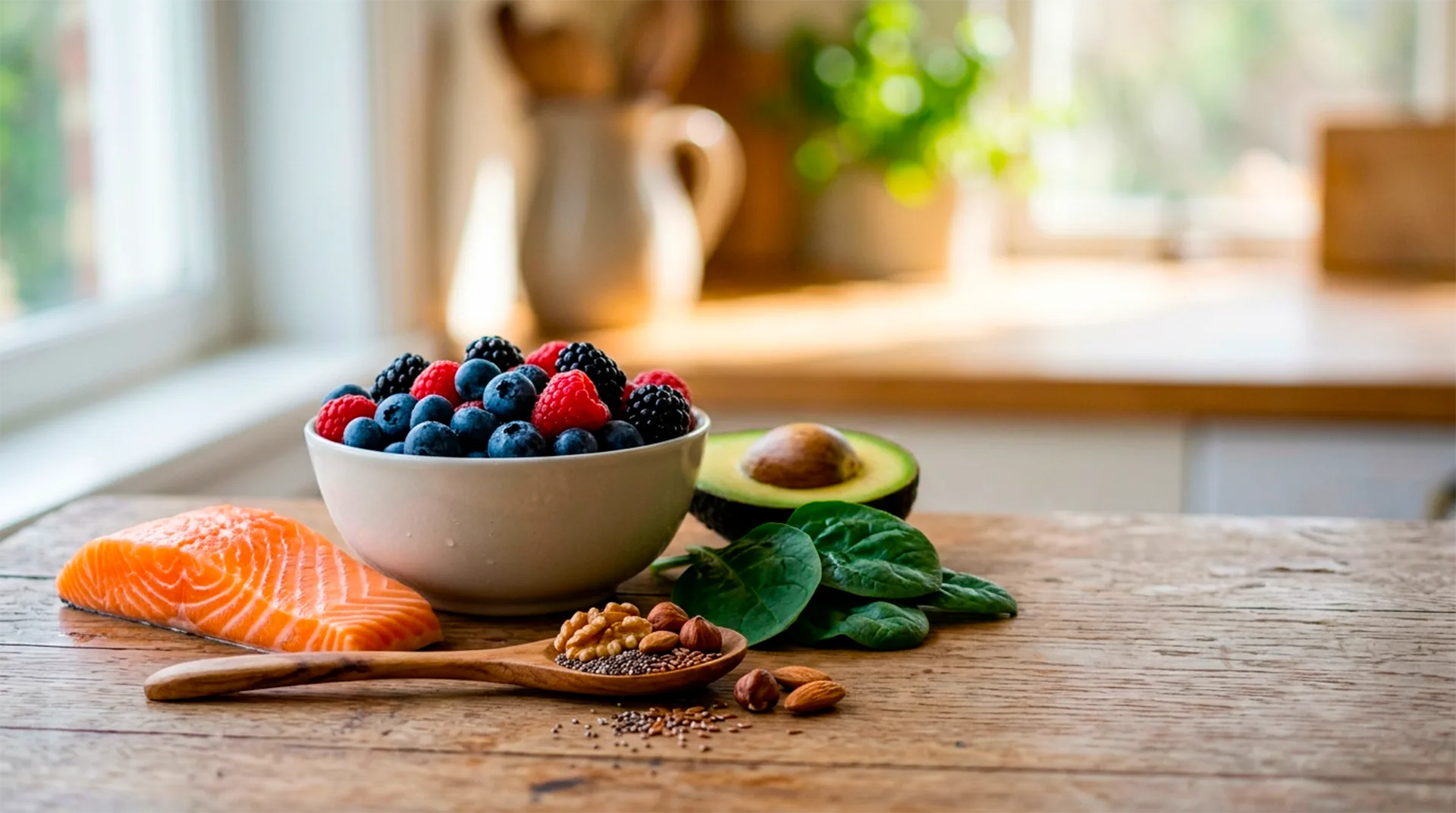 Alimentos para el cerebro: Nutrientes esenciales para potenciar salud, memoria y concentración